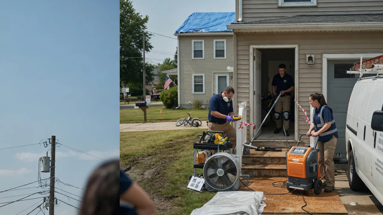 Water Damage Repair in Central, LA near me